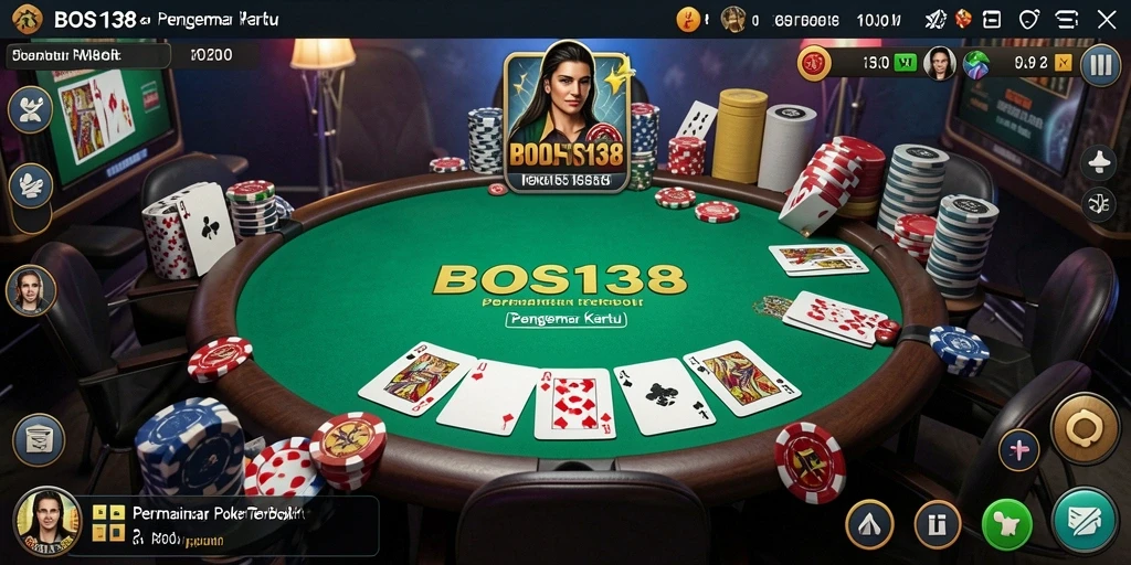 Gameplay mendebarkan dari BOS138, permainan poker penuh aksi.