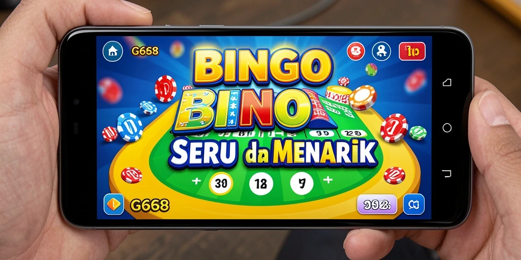 Tampilan gameplay seru dari permainan Bingo G668.
