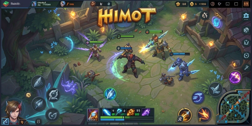 Tampilan menakjubkan dari gameplay HALIMTOTO yang menegangkan.