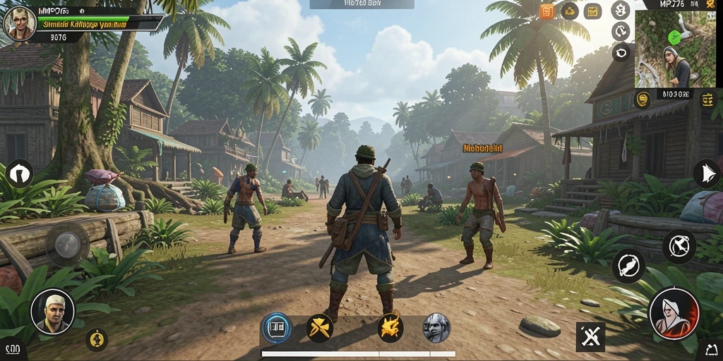 Tampilan gameplay MPO76 yang memukau dengan interaksi karakter yang dinamis.
