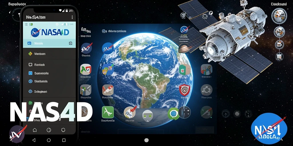 Tampilan screenshot utama NASA4D menunjukkan fitur pengingat dan penjadwalan.