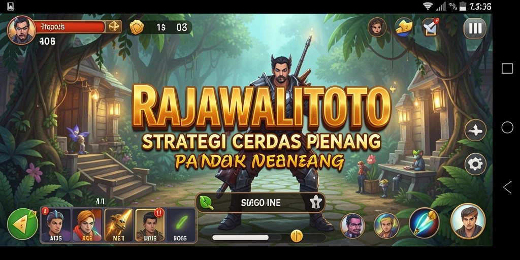Tampilan gameplay RAJAWALITOTO yang seru dan penuh strategi.