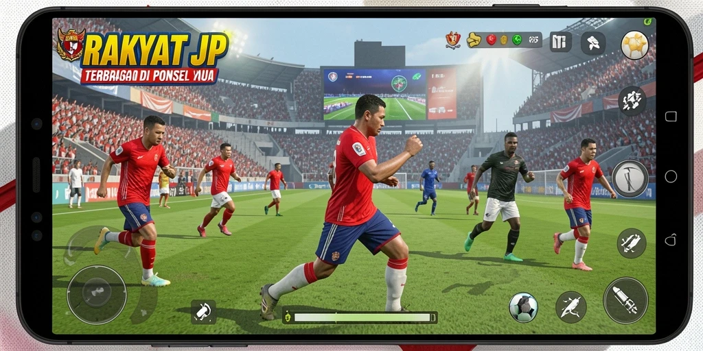Tampilan gameplay seru dan interaktif dalam RAKYATJP.