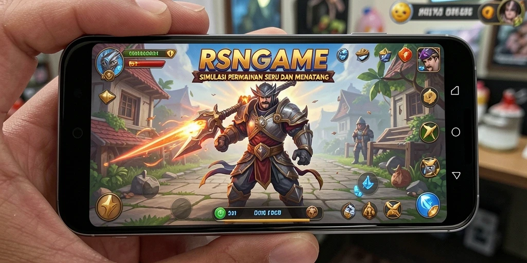Tampilan gameplay RSNGAME yang mendalam dan interaktif.