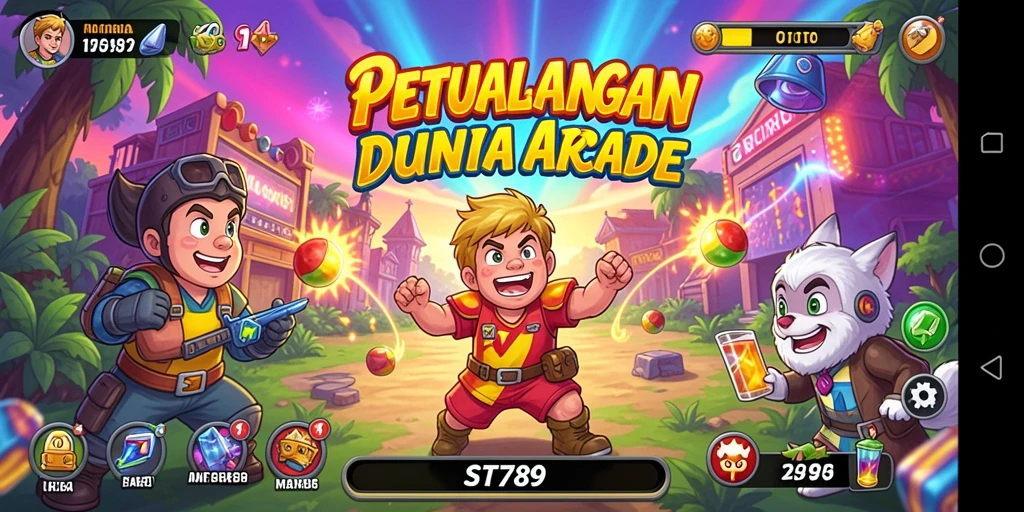 Gameplay seru ST789 dengan grafik yang menakjubkan dan tantangan seru.