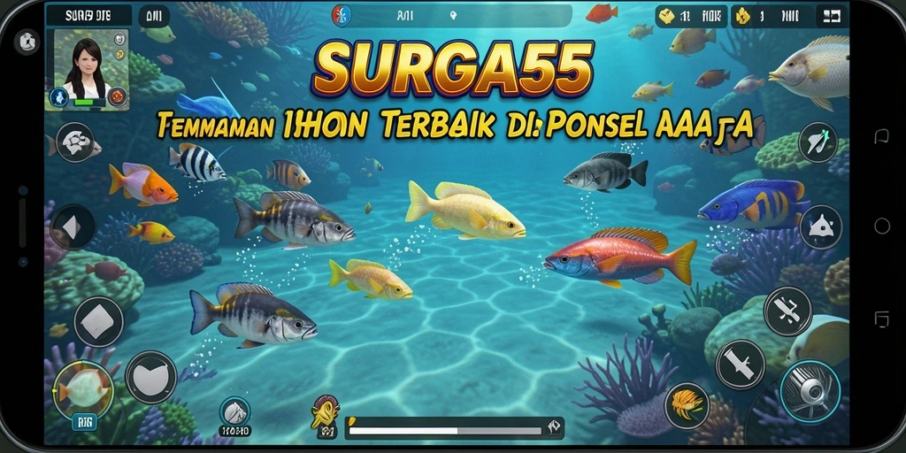 Gameplay seru menembak ikan di SURGA55.