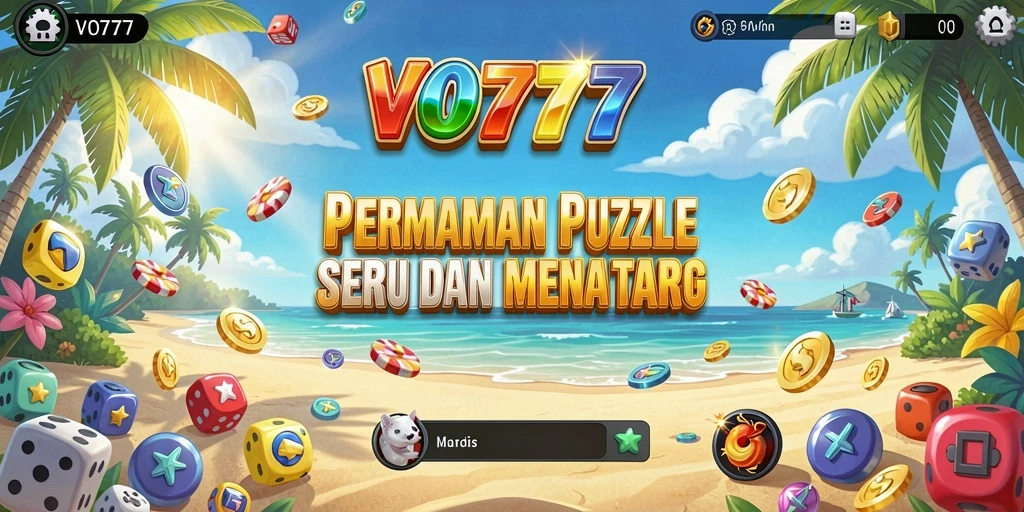 Tampilan permainan VO777 menampilkan tantangan Puzzle yang menarik.